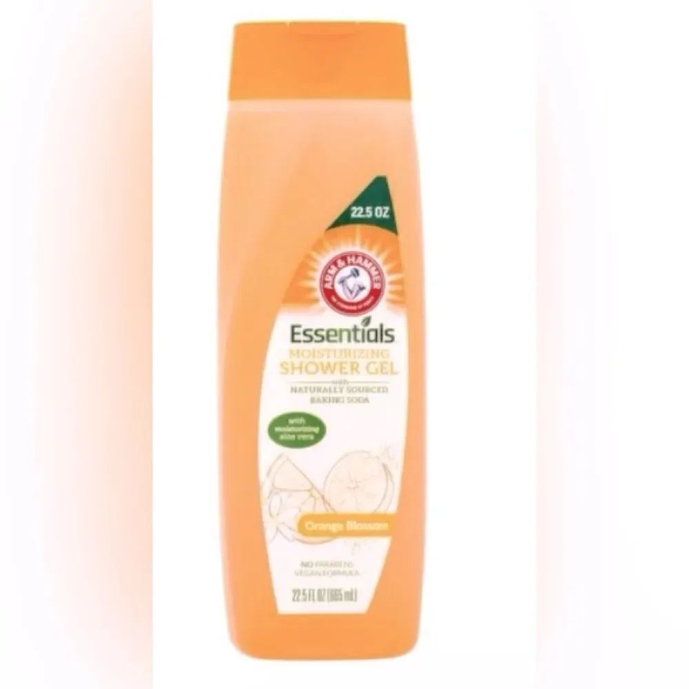 🛍️ Arm & Hammer Essentials Orange Blossom Moisturizing Shower Gel, 22.5 fl oz